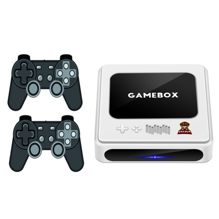 GD10 256G Built-In 60000+ Games Dual System Set-Top Box 3D Home 4K HD  TV Game Console Box
