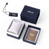 BAOGELA Paper + Sponge Square Watch Packaging Box Black Watch Gift Box, Size: 12.5 x 9.5 x 7.2cm