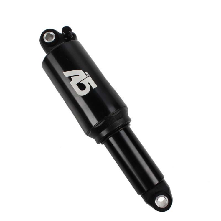 KindShock A5 Air Pressure Rear Shock Absorber Mountain Bike Shock Absorber Folding Bike Rear Liner, Size:125mm, Style:RR1 Dual Gas