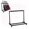 Foldable Long Metal Guitar Display Stand Shelf