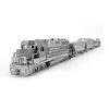 3D Metal Assembly Model Train Drilling Cruise DIY Puzzle