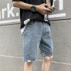 Summer Shorts Denim Five-Point Pants Middle Pants Casual Breeches