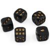 5 PCS/Set Creative Skull Bones Dice Six Sided Skeleton Dice Club Pub Party Game Toys Resin Dice