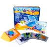 Colorful Plate Spatial Thinking Puzzle Game toy Kids Logical Thinking Color Match Desktop Game