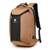 Ozuko 9318 Business Anti-theft Computer Bag Student Outdoor Sports Backpack With External USB Charging Port