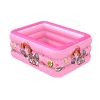 Household Indoor and Outdoor Ice Cream Pattern Children Square Inflatable Swimming Pool