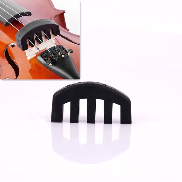 10 PCS Silicone Silencer Mute Equipment Sourdine for Violin