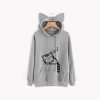 Cute Fashion Outdoor Sports Women Hoodies Sportswear