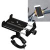 2pcs Aluminum Alloy Bicycle Mobile Phone Holder Motorcycle Mobile Phone Navigation Bracket Electric Motorcycle Hand Rack