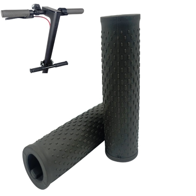 A Pair For Xiaomi Electric Scooter Silicone Car Handles Replace Non-slip Car Handles