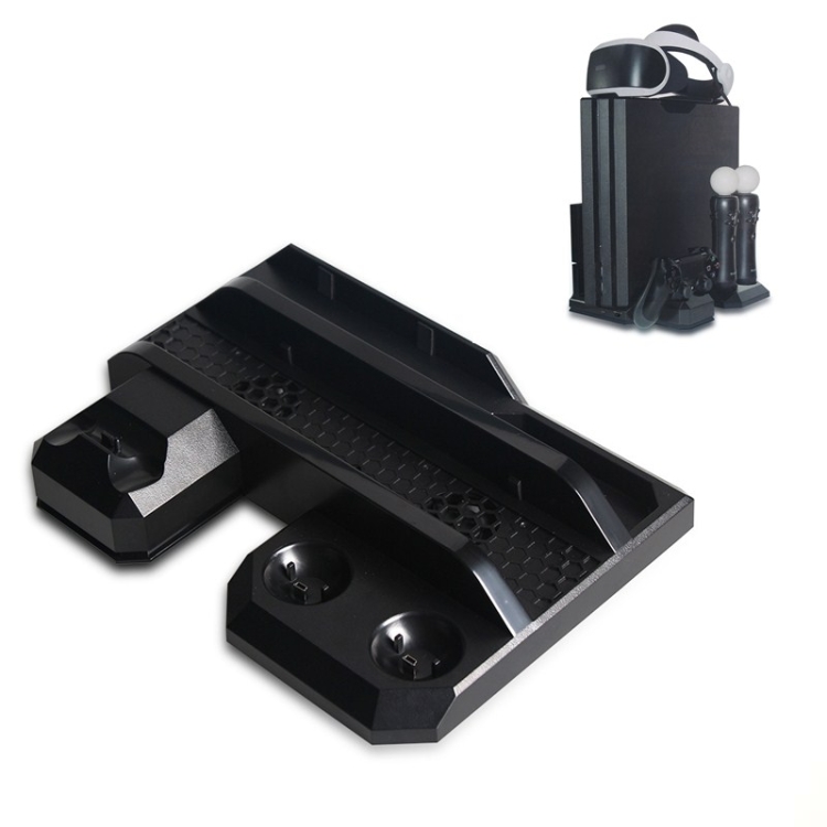 Multifunction Charging Station With Cooling Stand For PS4, PS4 Slim, PS4 Pro, And PS VR