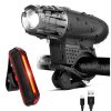 Bike Light USB Rechargeable Mountain Bike Warning Light