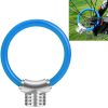 Bicycle Ring Lock Anti-Theft Lock Bicycle Portable Mini Safety Lock Racket Lock Bold Cable Lock