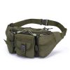 D05 Outdoor Sports Waterproof Waist Bag Fishing Multifunctional Chest Bag