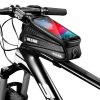 WILD MAN ES3 Hard Shell Bicycle Bag Front Beam Bag Mountain Bike Mobile Phone Touch Screen Upper Tube Bag Riding Equipment