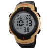 SKMEI 1068 Men Waterproof Outdoor Sports Digital Watch Student Fashion Watch