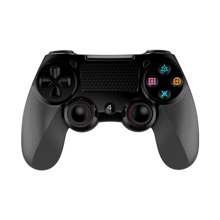 2 PCS Bluetooth Wireless Gamepad Touch Screen With Light Audio Dual Vibration Controller For PS4