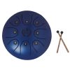 MEIBEITE 5.5-Inch C-Tune Sanskrit Drum Steel Tongue Empty Worry-Free Drum