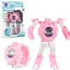 3 PCS Children Electronic Watch Cartoon Deformation Robot Toy Watch