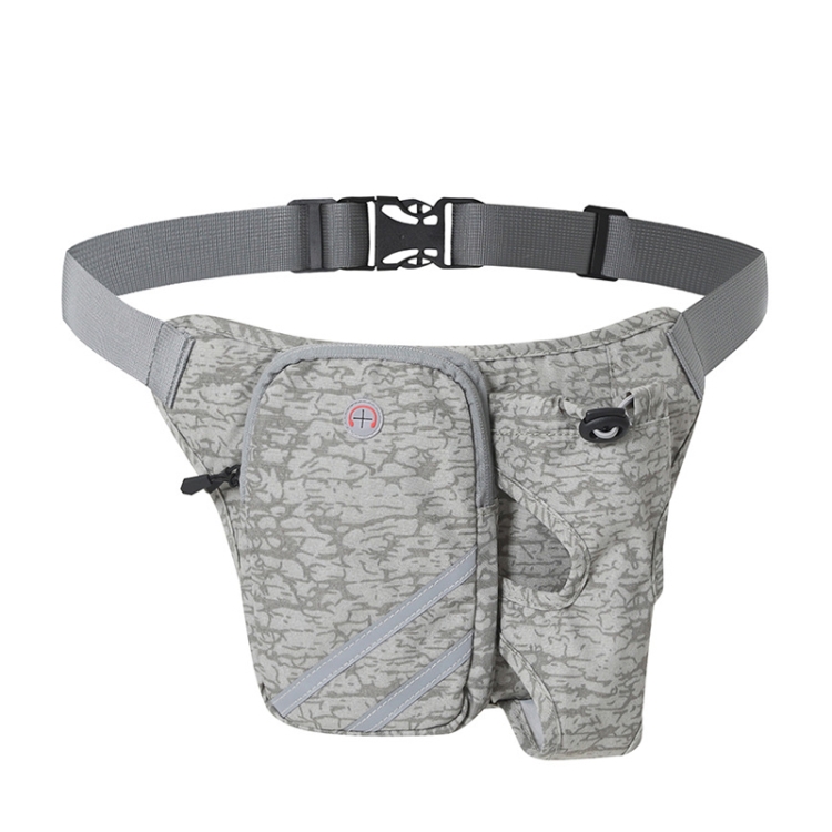 Outdoor Running Sports Nylon Waist Bag Cycling Mountaineering Water Bottle Bag