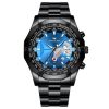 FNGEEN S001 Men Waterproof Watch Non-Mechanical Calendar Watch