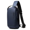 BANGE BG-7221 Men One-Shoulder Bag Casual Business Messenger Oxford Cloth Chest Bag