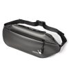 WEIXIER 9563 Men Outdoor Messenger Bag Multifunctional PU Large-Capacity Waist Bag