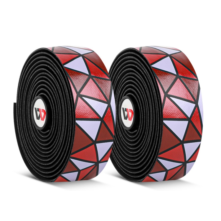 WEST BIKING YP0804045 Color PU Handlebars Stain Resistant Washable Non-Slip Bicycle Straps Cycling Accessories