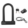 West Biking Bike Lock Motorcycle Wire Lock Anti-Hydraulic Pressure Cut Anti-Theft Lock