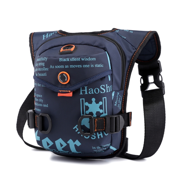HaoShuai 5126 Outdoor Riding Leg Bag Multifunctional Sports Men Chest Bag Portable Waist Bag Messenger Bag