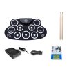 Children Hand Roll Electronic Drum DTX Game Portable Drum