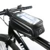 B50 Bicycle Hard Shell Front Beam Bag Mobile Phone Touch Screen Anti-Pouring Water Tube Bag
