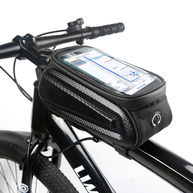 B50 Bicycle Hard Shell Front Beam Bag Mobile Phone Touch Screen Anti-Pouring Water Tube Bag