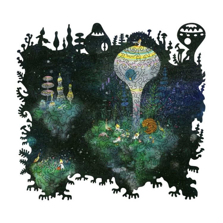 Irregular Wooden Puzzle Adult High Difficulty Creative Gift