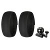 WEST BIKING YP1602782 Bicycle Bells With Supernouncing EVA Back Rubber Band Bell Combination Set