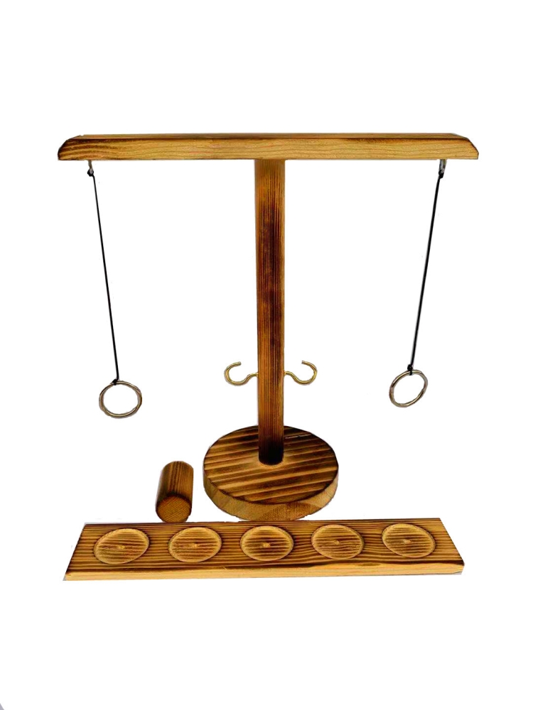Wooden Ring Toss Tabletop Ring Toss Game