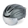 PROMEND TK-12H15 Mountain Bike USB Magnetic Goggles Helmet With Warning Light