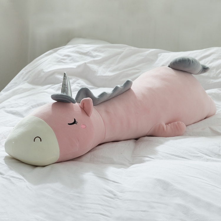 Unicorn Doll Long Pillow Plush Toys Bedside Cushion