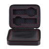PU Leather Full Carbon Fiber Zipper Watch Bag Watch Storage Display Box, Style: