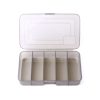 HENGJIA qt051 5 Grids Fishing Tackle Box Storage Box, Size: Large