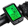 WEST BIKING 5 Languages Bicycle Waterproof Backlight Multifunction Wireless Odometer Speedometer