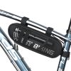 WEST BIKING Bicycle Triangle Reflective Bag Large Capacity Cycling Bag Horizontal Beam Bag Anti-Splashing Road Car Bag