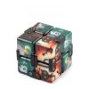 3 PCS Infinite Magic Cube Halloween Theme Variety Flip Folding Second Order Magic Cube Finger Toy
