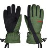Boodun Five-Finger Ski Gloves Windproof Waterproof Finger Touch Screen Keep Warm Gloves