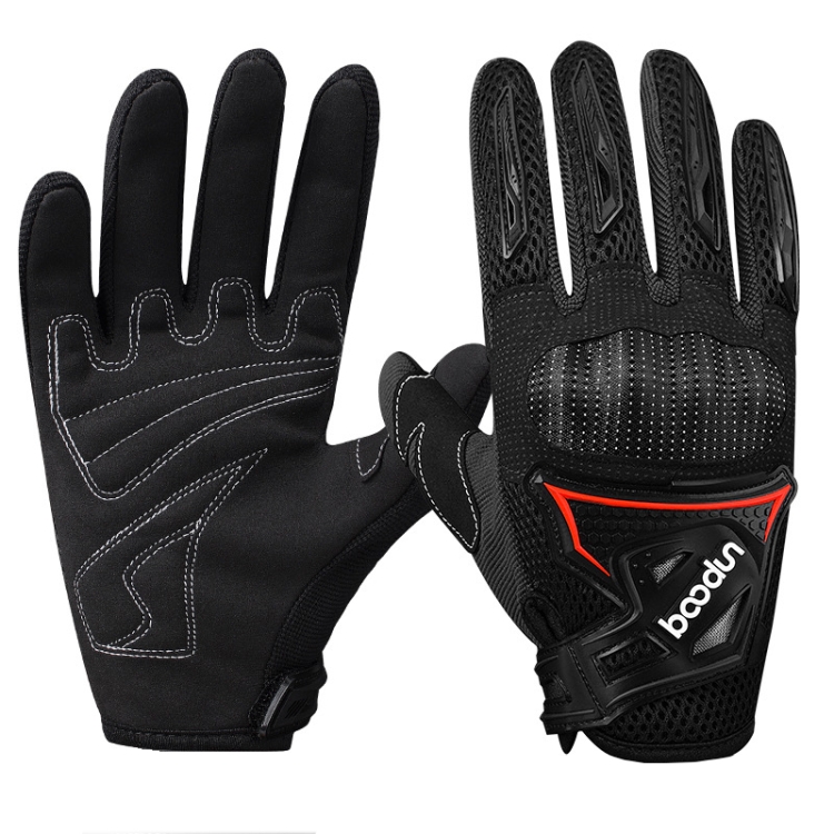 Boodun Motorcycle Electric Car Gloves Riding Off-Road Men And Women Racing Breathable Anti-Fall Gloves