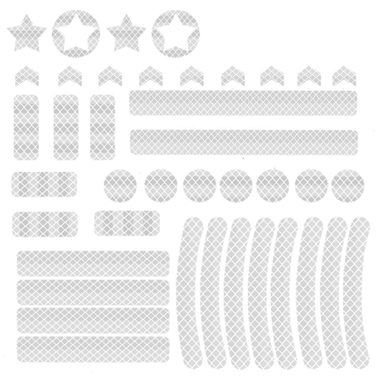 Motorcycle Bicycle broach Reflective Sticker Children Balance Scooter Luminous Sticker