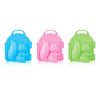 3 PCS Children Winter Outdoor Toy 3D Snow & Sand Mould Tool, Random Colors Delivery, Style: