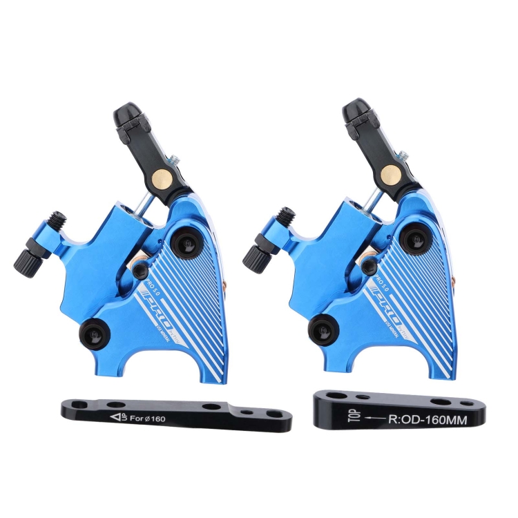 1 Pair IIIPRO Flat Mount Road Calipers Bilateral Brakes