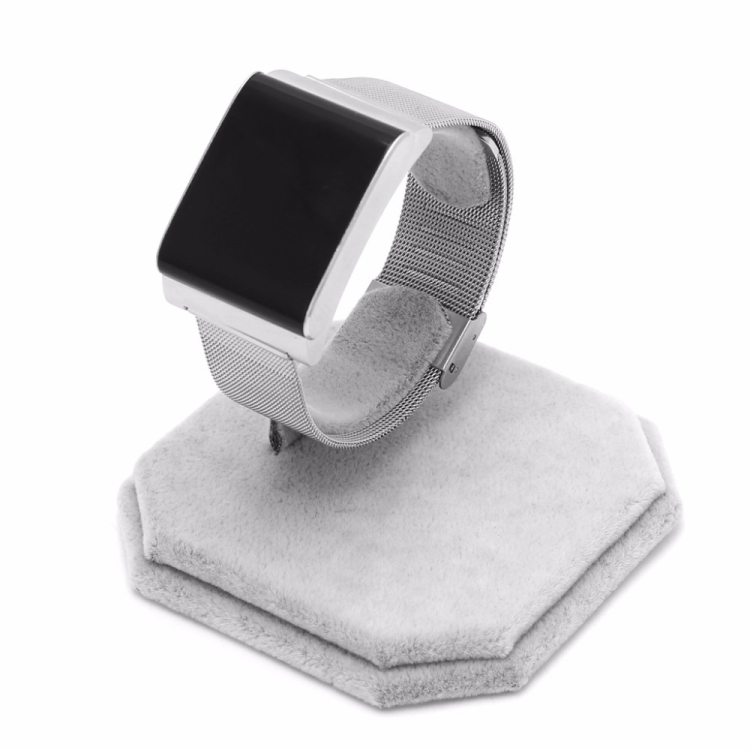 Suede C-Shaped Retractable Single Watch Holder