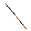 Telescopic Carbon Lure Rod Short Section Fishing Casting Rod